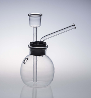 Small Glass And Rubber Bong (100Cc)