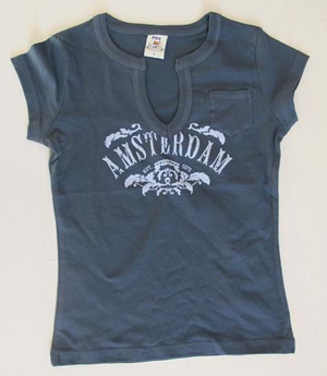 Amsterdam Blue Western Lady T-Shirt