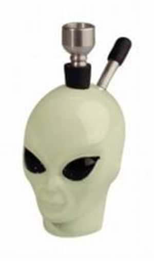 Ceramic Handpipe Alien