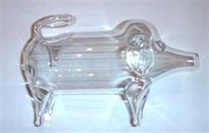Glass Pig Pipe
