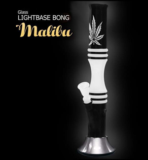 Malibu Lightbase Glass Bong