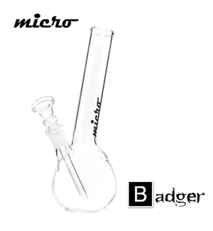 Micro Glass Bong Badger - 21Cm