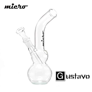 Micro Glass Bong Gustavo - 22Cm