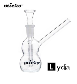 Micro Glass Bong Lydia - 12Cm