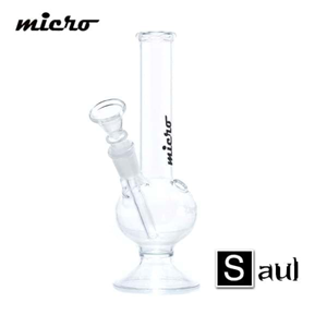 Micro Glass Bong Saul - 16Cm