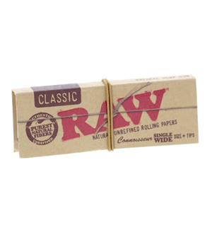 Raw Classic Connoisseur Single Wide With Tips