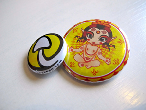 Shayana Button Pins