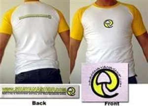 Shayanashop Yellow/White T-Shirt