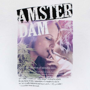 Smoking Chick Amsterdam T-Shirt 