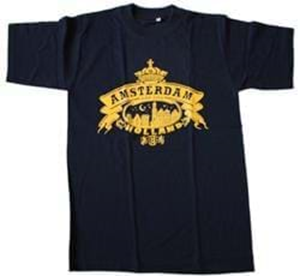 T-Shirt Amsterdam Banier