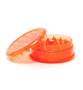 Grinder_2Part_Plastic_Orange.jpg Plastic Herb Magnetic Grinder - 60mm