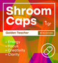 Shroom_Caps_GoldenTeacher_1g.jpg SHROOM CAPS - GOLDEN TEACHER
