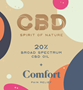 Spirit_of_Nature_CBD_Comfort.jpg CBD Oil 20% + COMFORT - Pain Relief