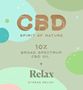 Spirit_of_Nature_CBD_Relax.jpg RELAX CBD Oil 10% - Stress Relief